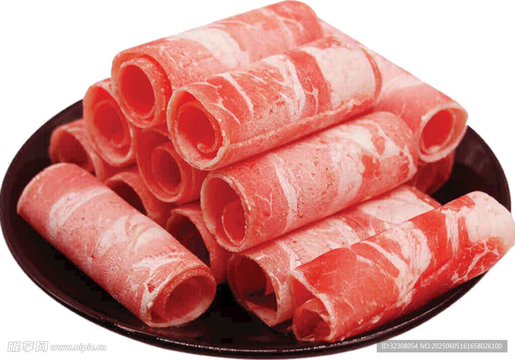 新鲜牛肉卷 美味涮火锅