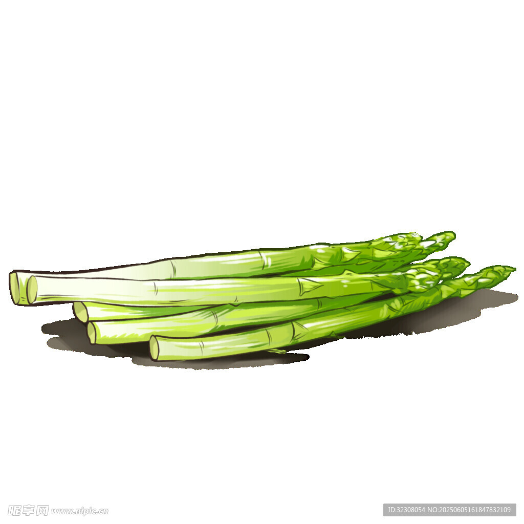 新鲜翠绿的长豆角