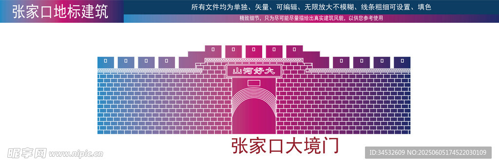 张家口大境门