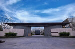中式庭院大门建筑景观