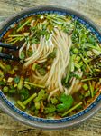 美味青菜面条