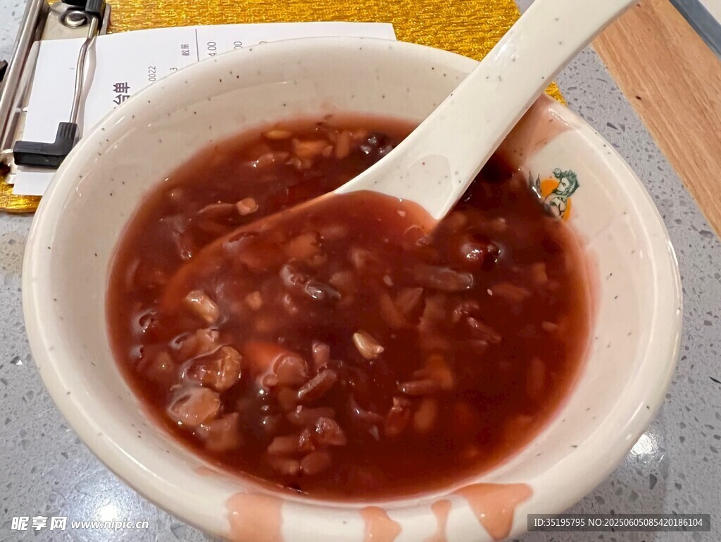 一碗美味红豆粥