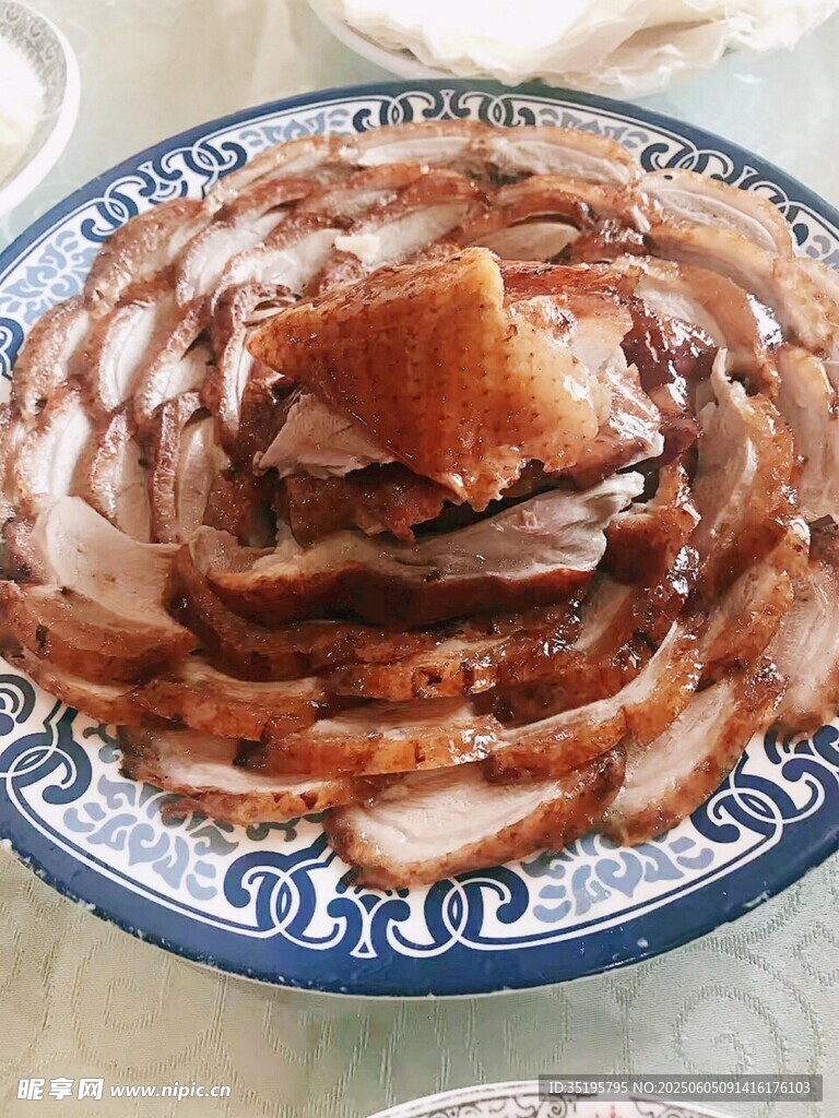 美味叉烧摆盘精致诱人