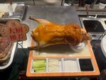 美味烤鸭展示及配菜