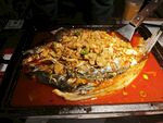 香辣烤鱼诱人美食盛宴