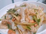 虾仁时蔬炒凉皮