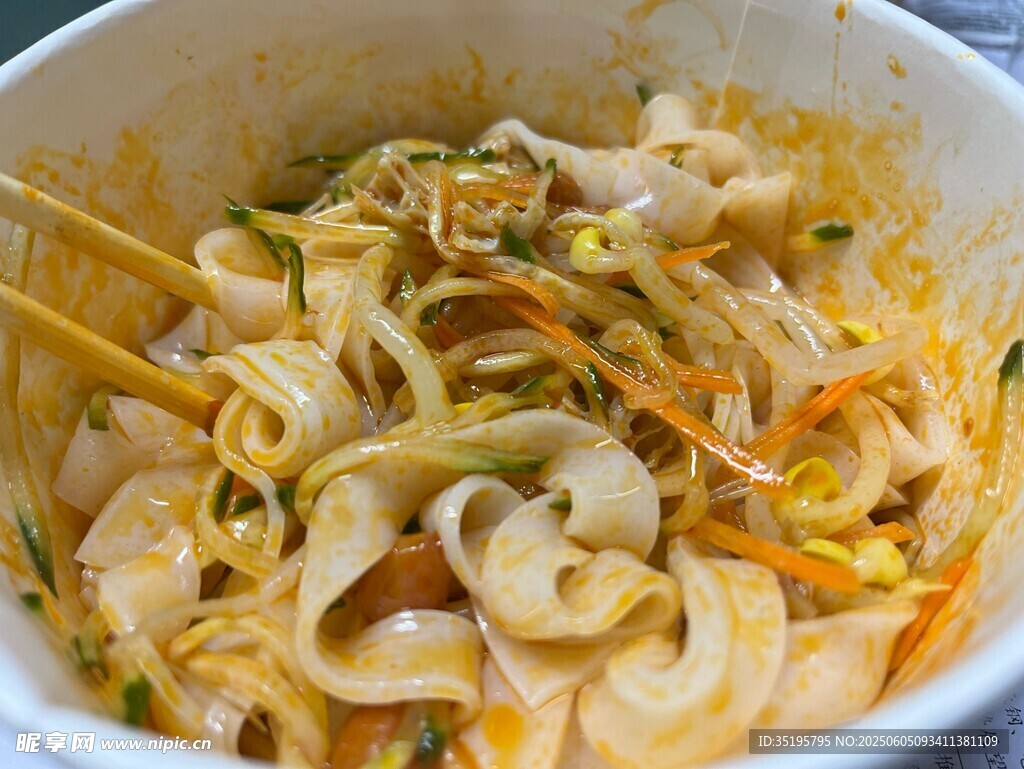 美味凉拌面