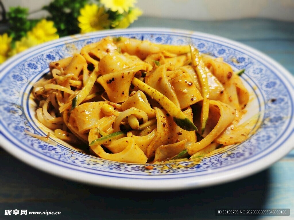 美味凉拌豆皮