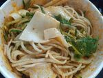 美味豆腐面条特写
