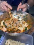 美味火锅食材待享用