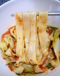 美味凉拌豆皮蔬菜