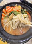 美味韩式石锅杂蔬拉面