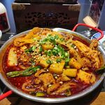 麻辣鲜香的美味毛血旺