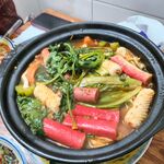 美味什锦砂锅煲