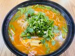 美味鲜香的红油香菜面条