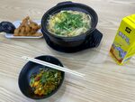 美味日式拉面套餐展示