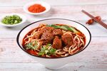 美味红烧牛肉面诱人呈现