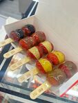 美味多彩糖葫芦串