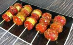 美味烤肉串诱人呈现