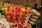 多彩美味棒棒糖展示