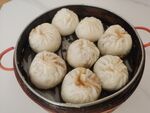蒸笼里的美味包子