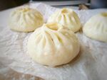 手工制作的美味鲜肉包子