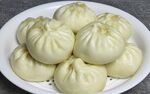 一盘美味的包子