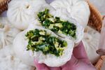 鲜香青菜馅包子
