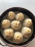 蒸笼里的美味小笼包