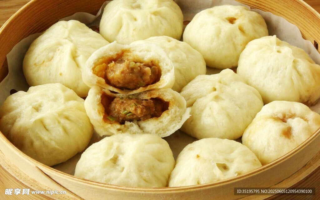 美味鲜肉小笼包