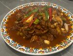 美味香辣炒牛杂