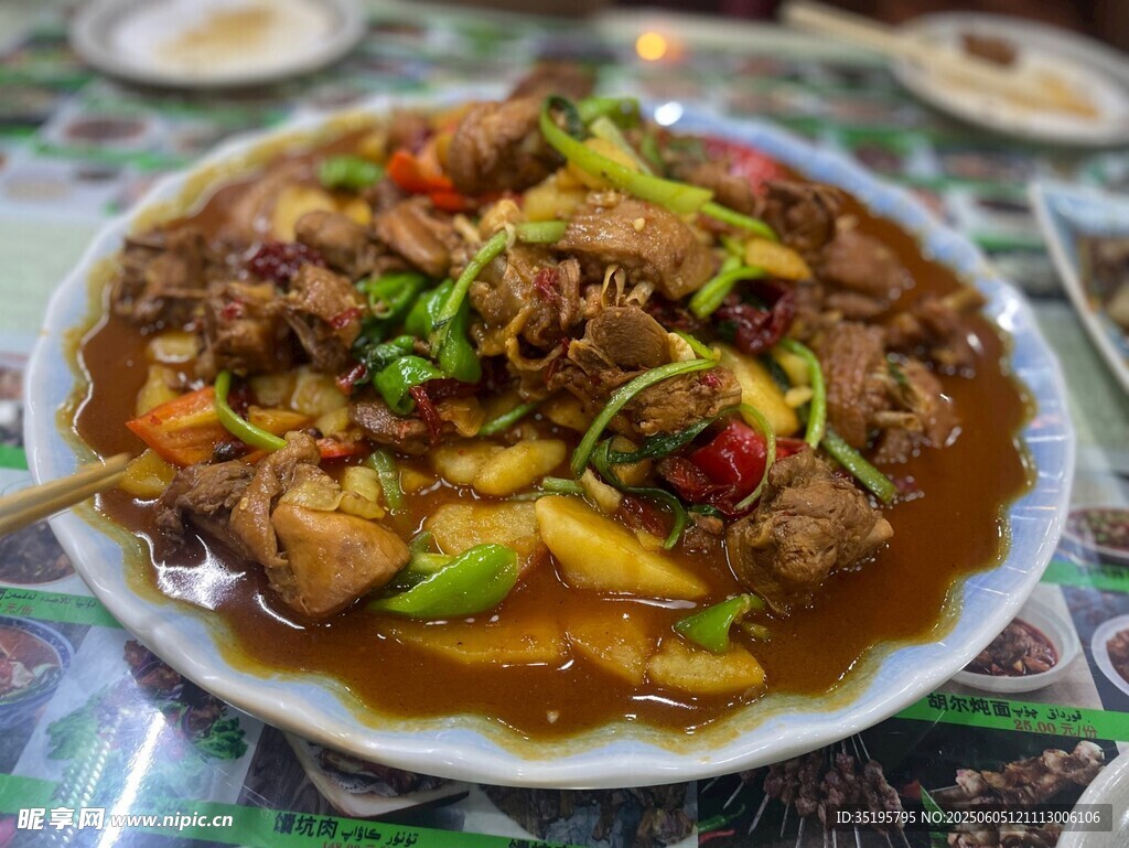 美味特色炒肉菜肴展示