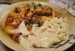 美味鸡肉拌面诱人呈现