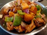 美味特色炒鸡肉