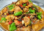 美味农家炒鸡杂