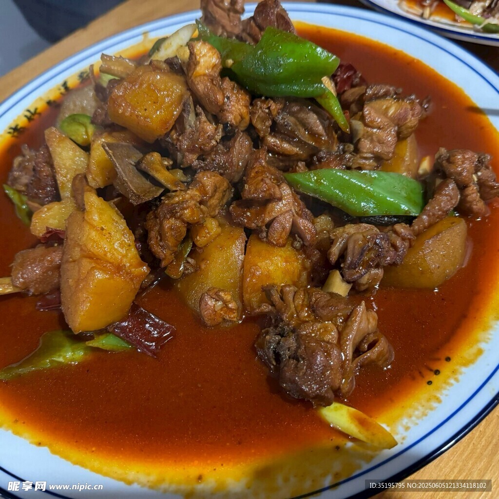 美味红烧鸡块