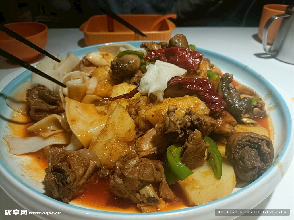 美味麻辣香锅诱人菜品