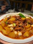 美味土豆烧牛肉菜肴