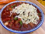 美味肉酱芝士意面料足
