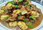 美味板栗烧鸡佳肴