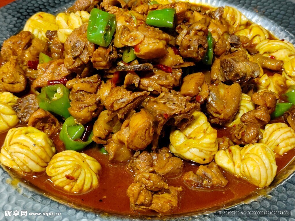 美味鸡肉炖豆腐