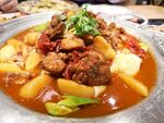 美味土豆炖排骨