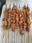 美味烤肉串诱人呈现