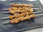 美味烤肉串诱人呈现