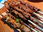 美味烤肉串诱人呈现