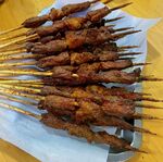 美味烤肉串诱人呈现