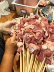 新鲜现串的美味肉串