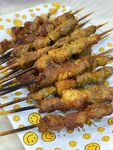 美味烤肉串 诱人色泽