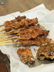 美味烤肉串与烤鸡翅