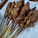 美味烤肉串诱人呈现